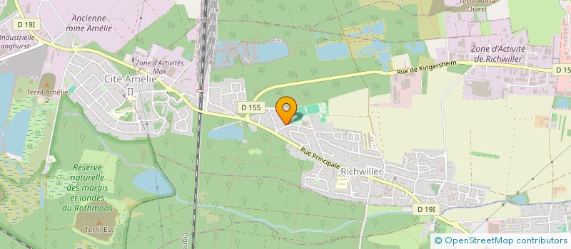 localisation de l'entreprise MONSIEUR ERSIGEN REXHEPI  RICHWILLER