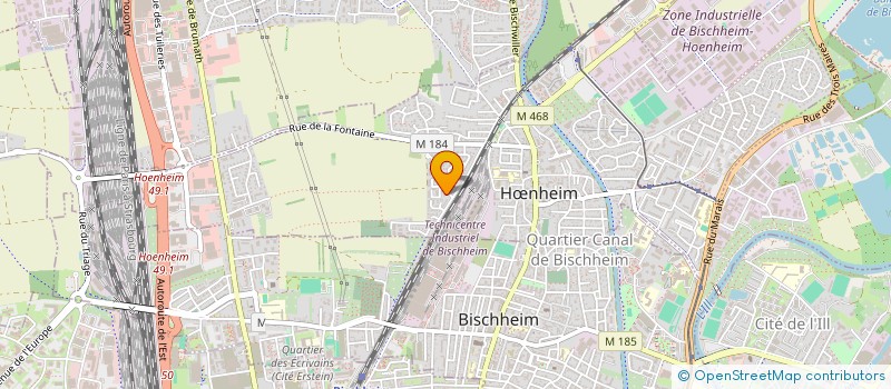 localisation de l'entreprise MONSIEUR ERSIN YESIL  HNHEIM