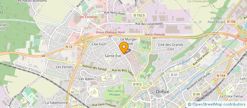 localisation de l'entreprise MONSIEUR ERSIN YIGIN à DREUX