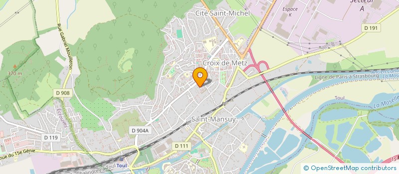 localisation de l'entreprise MONSIEUR ERSIN YILDIRIM à TOUL
