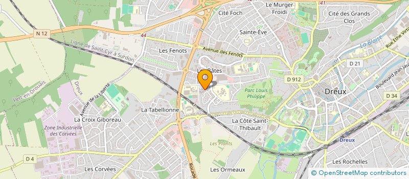 localisation de l'entreprise MONSIEUR ERSIN YURT à DREUX