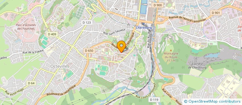 localisation de l'entreprise MONSIEUR ERSNO ABOUMOUSLIMOV  CHERBOURG-EN-COTENTIN