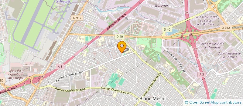 localisation de l'entreprise MONSIEUR ERSOY TEKIN à LE BLANC-MESNIL