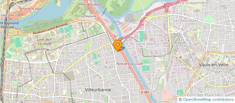 localisation de l'entreprise MONSIEUR ERTAN AYDOGMUS  VILLEURBANNE