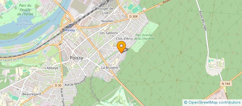 localisation de l'entreprise MONSIEUR ERTEM DILMEN à POISSY