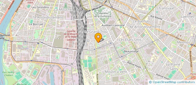 localisation de l'entreprise MONSIEUR ERTON LLANOS  LYON