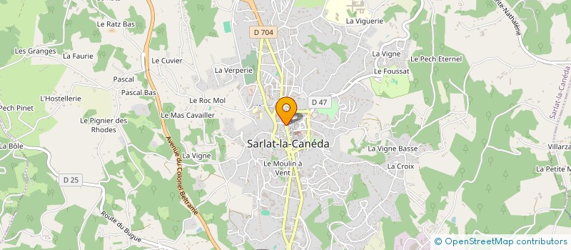 localisation de l'entreprise MONSIEUR ERTUGRUL ERTURAN à SARLAT-LA-CANEDA