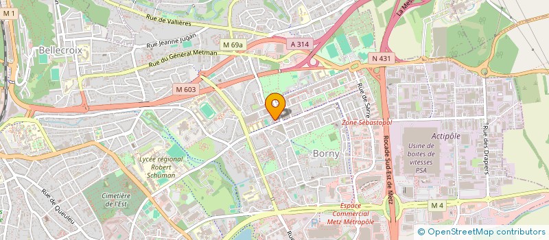 localisation de l'entreprise MONSIEUR ERTUGRUL GUNGORMEZ  METZ