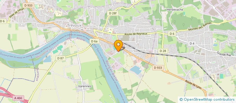 localisation de l'entreprise MONSIEUR ERTUGRUL OZER à TREVOUX