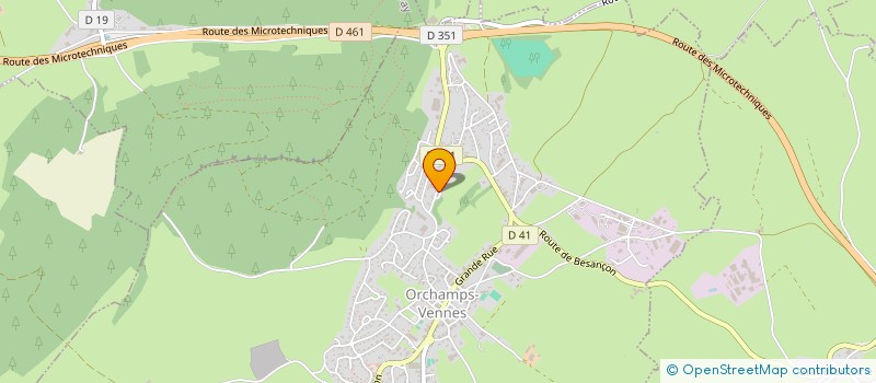 localisation de l'entreprise MONSIEUR ERTUGRUL SEZER à ORCHAMPS-VENNES