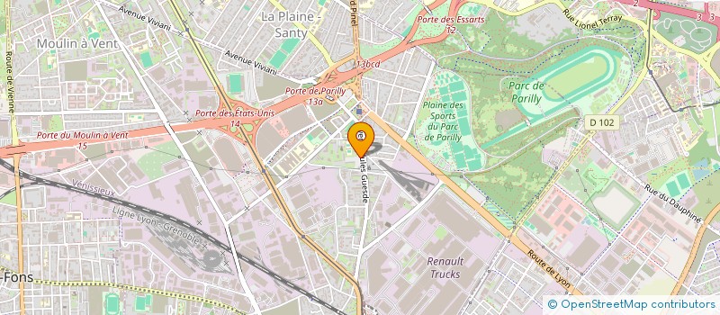 localisation de l'entreprise MONSIEUR ERTUGRUL YESIL  VENISSIEUX