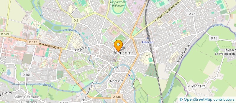 localisation de l'entreprise MONSIEUR ERUL YALCINOZ à ALENCON