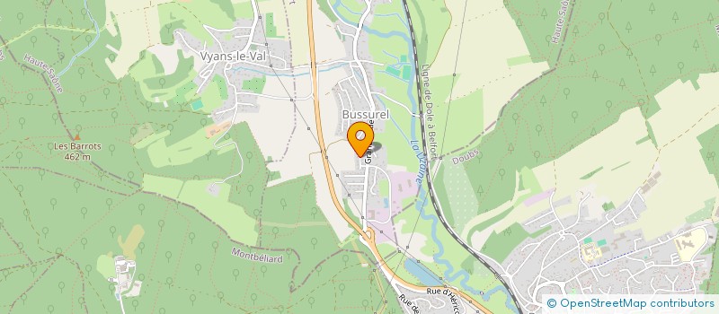 localisation de l'entreprise MONSIEUR ERVAN CUGNET-REMY  HERICOURT