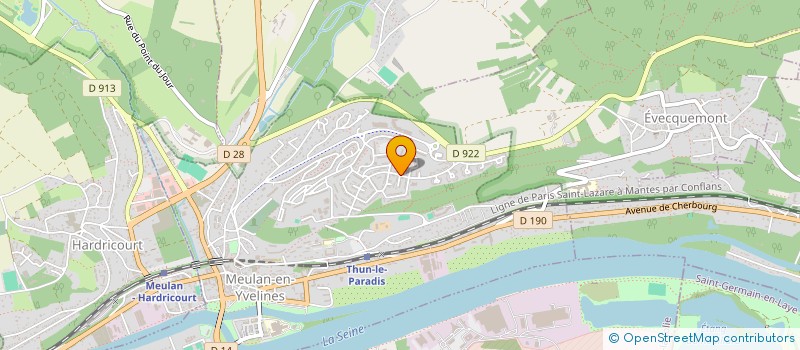 localisation de l'entreprise MONSIEUR ERVIN AFONSO  MEULAN-EN-YVELINES