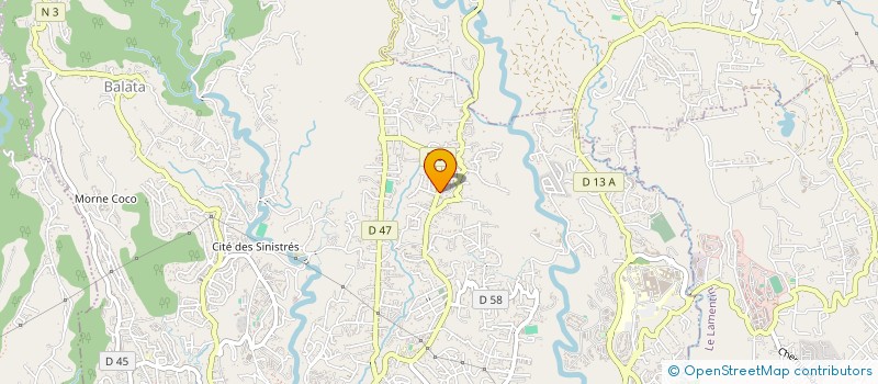 localisation de l'entreprise MONSIEUR ERVIN ATHANASE  FORT-DE-FRANCE