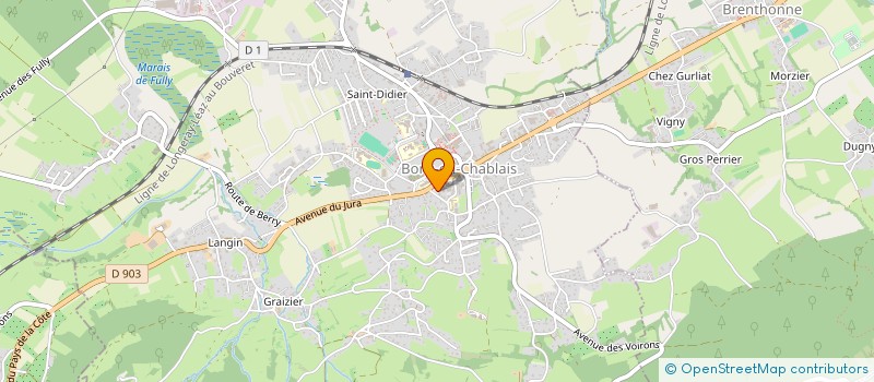 localisation de l'entreprise MONSIEUR ERVIN ATILA  BONS-EN-CHABLAIS