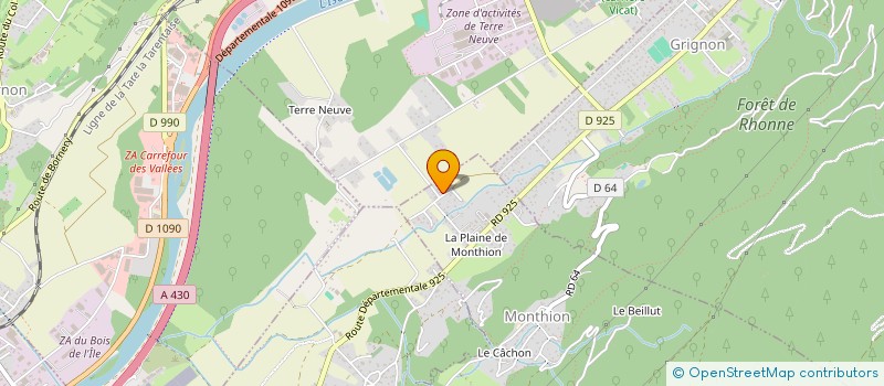 localisation de l'entreprise MONSIEUR ERVIN BURIMI  MONTHION