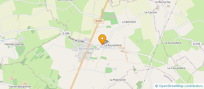 localisation de l'entreprise MONSIEUR ERVIN DOMINIQUE QUESNEL  MUNEVILLE-SUR-MER