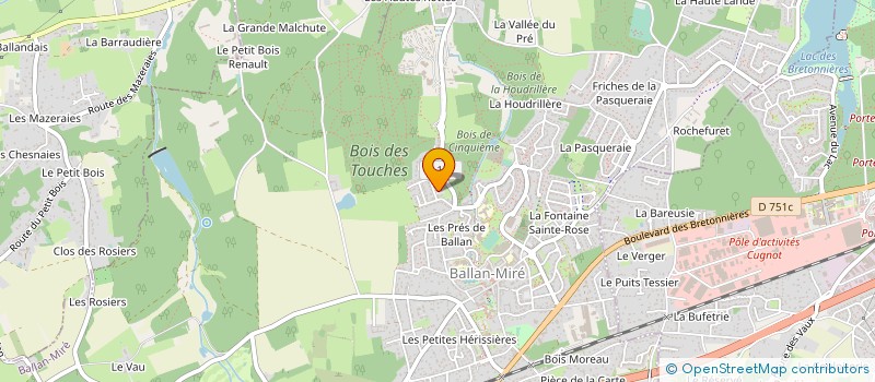 localisation de l'entreprise MONSIEUR ERVIN JASKIC à BALLAN-MIRE