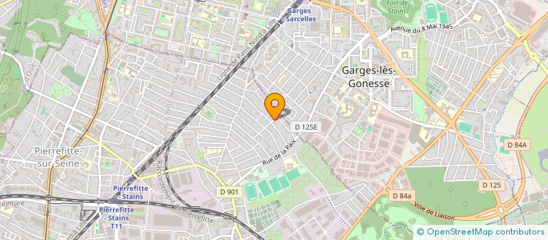 localisation de l'entreprise MONSIEUR ERVIN NAGY  STAINS