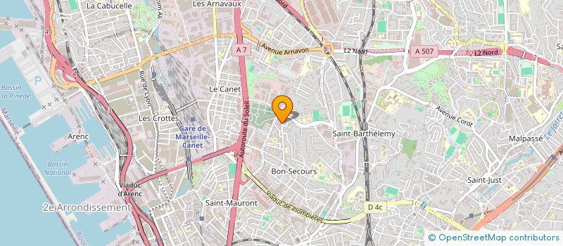 localisation de l'entreprise MONSIEUR ERVIN POLISI à MARSEILLE 14