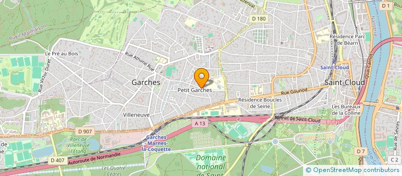 localisation de l'entreprise MONSIEUR ERVIN RAMAZ à GARCHES