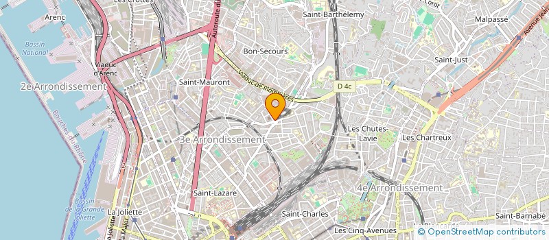 localisation de l'entreprise MONSIEUR ERVIS HASA à MARSEILLE