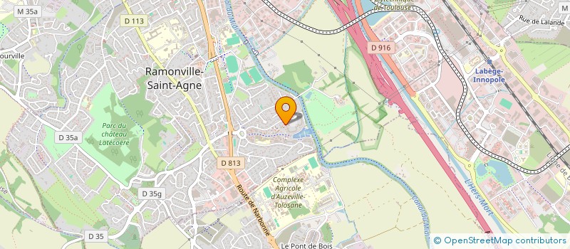 localisation de l'entreprise MONSIEUR ERVIS RAKIPI  RAMONVILLE-SAINT-AGNE