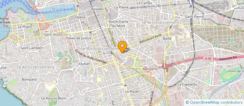 localisation de l'entreprise MONSIEUR ERWA BACCOUCH à MARSEILLE