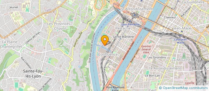 localisation de l'entreprise MONSIEUR ERWAN ALBERT ANDRE OSTINS  LYON