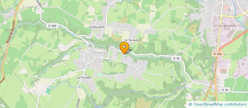 localisation de l'entreprise MONSIEUR ERWAN AMIOT  ORLIENAS