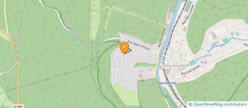 localisation de l'entreprise MONSIEUR ERWAN AOUDACHE  NOUZONVILLE