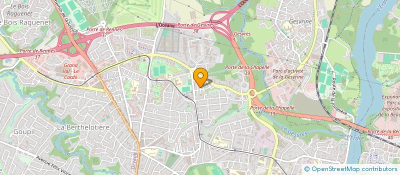 localisation de l'entreprise MONSIEUR ERWAN ARION à NANTES