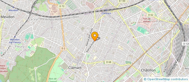 localisation de l'entreprise MONSIEUR ERWAN BARZIC à CLAMART