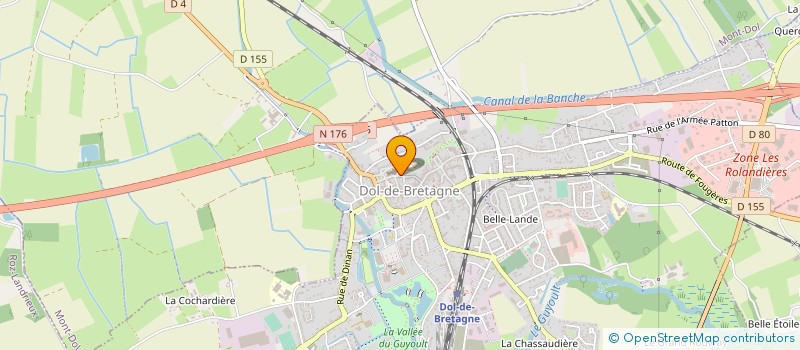 localisation de l'entreprise MONSIEUR ERWAN BENOIST  DOL-DE-BRETAGNE