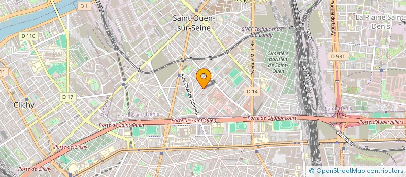 localisation de l'entreprise MONSIEUR ERWAN BERDOUK à SAINT-OUEN-SUR-SEINE