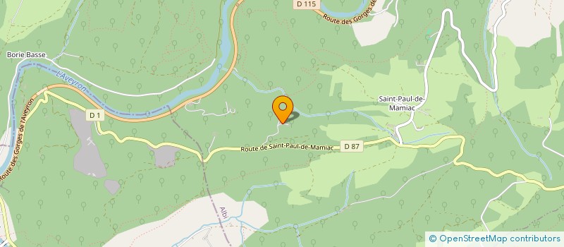 localisation de l'entreprise MONSIEUR ERWAN BERTHELOT  PENNE