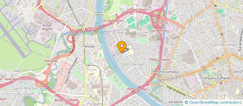 localisation de l'entreprise MONSIEUR ERWAN BODY  TOULOUSE