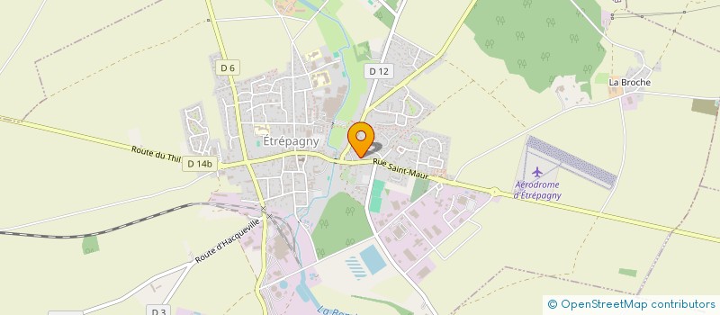 localisation de l'entreprise MONSIEUR ERWAN BOISTE  ETREPAGNY