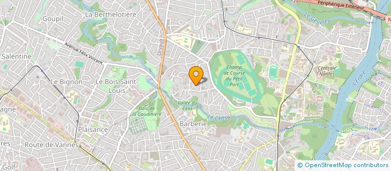 localisation de l'entreprise MONSIEUR ERWAN BONITEAU  NANTES
