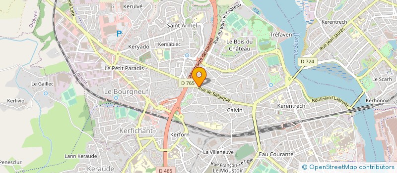 localisation de l'entreprise MONSIEUR ERWAN BOULARD  LORIENT