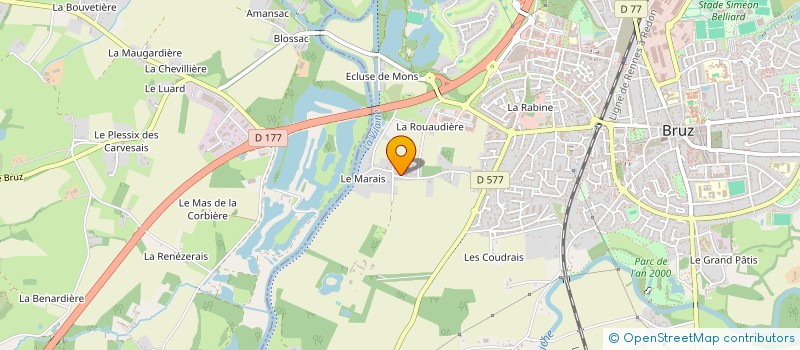 localisation de l'entreprise MONSIEUR ERWAN BRAOUEZEC  BRUZ