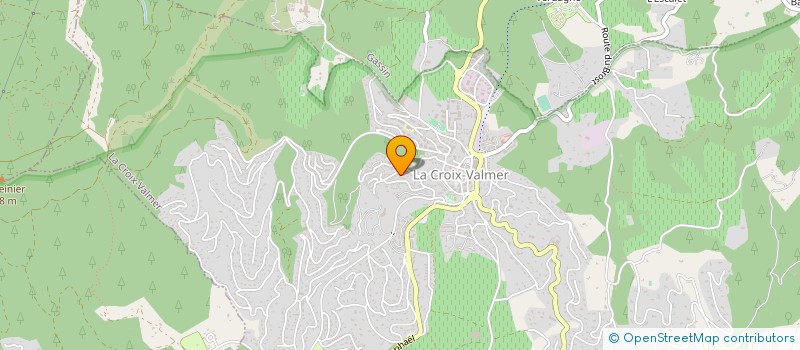 localisation de l'entreprise MONSIEUR ERWAN BRUN  LA CROIX VALMER