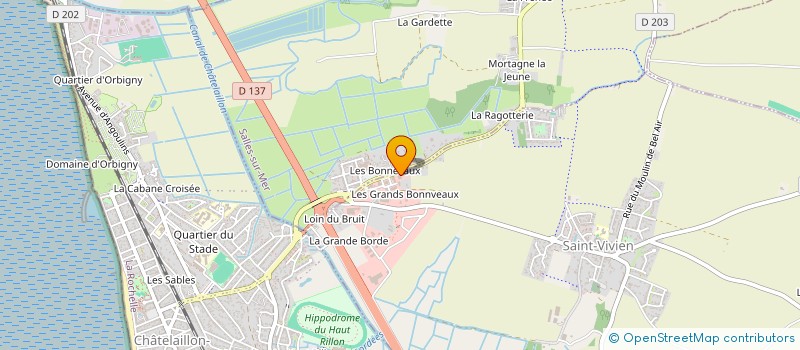 localisation de l'entreprise MONSIEUR ERWAN BRUSLE  SALLES-SUR-MER