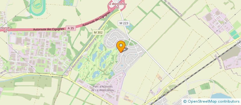 localisation de l'entreprise MONSIEUR ERWAN BUI  LA WANTZENAU