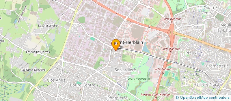 localisation de l'entreprise MONSIEUR ERWAN CAILLAREC à SAINT-HERBLAIN