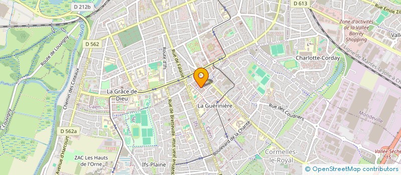 localisation de l'entreprise MONSIEUR ERWAN CALVEZ à CAEN