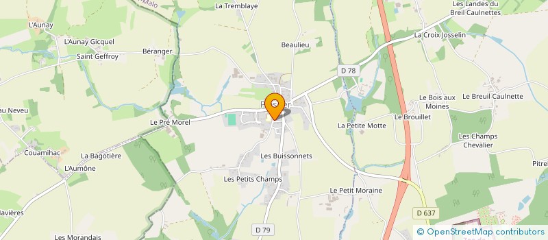 localisation de l'entreprise MONSIEUR ERWAN CHASSELIN  PLESDER