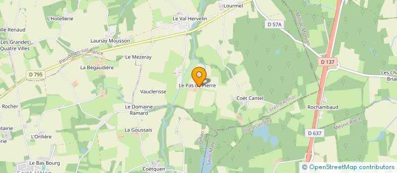 localisation de l'entreprise MONSIEUR ERWAN CHENU  PLEUDIHEN SUR RANCE