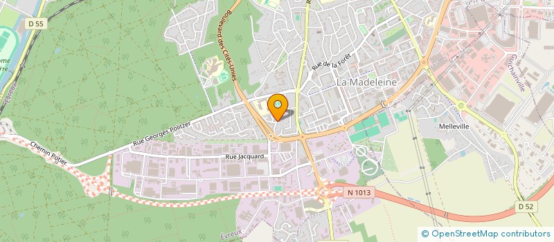 localisation de l'entreprise MONSIEUR ERWAN CLECH à EVREUX
